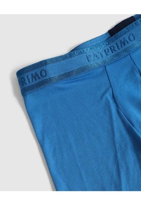 Boxer Elástico Tono A Tono Para Niño Infantil Niño Azul Patprimo