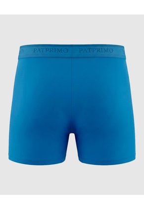 Boxer Elástico Tono A Tono Para Niño Infantil Niño Azul Patprimo