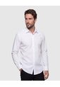 Camisa Clásica Manga Larga Hombre  Para Hombre Blanco Patprimo de Patprimo
