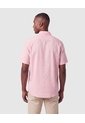 Camisa Manga Corta Texturizada Hombre  Para Hombre Rosa Patprimo de Patprimo
