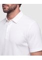 Polo Unicolor Regular Para Hombre  Para Hombre Blanco Patprimo de Patprimo