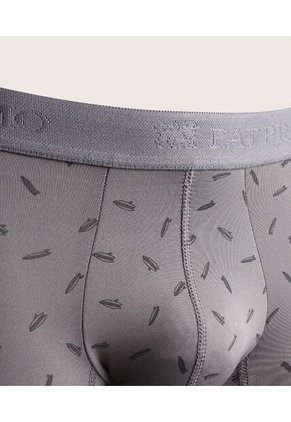 Boxer X1 Para Hombre Fleat Seamer Medio Color Gris Marca Patprimo #44000194