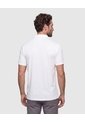 Polo Unicolor Regular Para Hombre  Para Hombre Blanco Patprimo de Patprimo