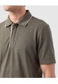 Polo Manga Corta Con Detalles En Contrastes Hombre  Para Hombre Verde Patprimo de Patprimo
