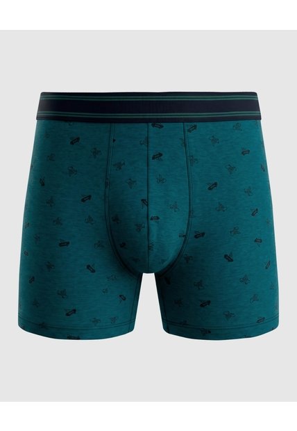 Boxer Estampado Para Niño  Infantil Niño Verde Patprimo