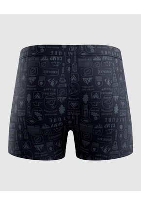 Boxer Estampado Cinturilla Encubierta Para Niño Infantil Niño Azul Patprimo