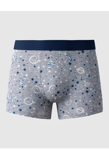 Boxer Costura Expuesta Para Niño  Infantil Niño Gris Patprimo