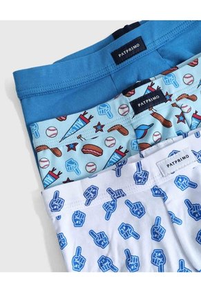 Pack X3 Boxers Para Niño  Infantil Niño Surtido Patprimo