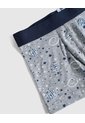 Boxer Costura Expuesta Para Niño  Infantil Niño Gris Patprimo de Patprimo