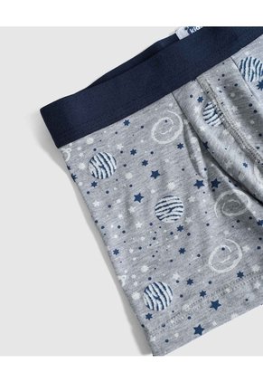 Boxer Costura Expuesta Para Niño  Infantil Niño Gris Patprimo