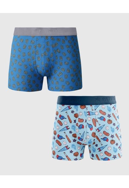 Pack X2 Boxers Para Niño  Infantil Niño Surtido Patprimo