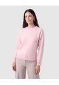 Saco Tejido Cuello Redondo Mujer  Para Mujer Rosa Patprimo de Patprimo