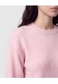 Saco Tejido Cuello Redondo Mujer  Para Mujer Rosa Patprimo de Patprimo