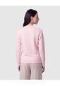 Saco Tejido Cuello Redondo Mujer  Para Mujer Rosa Patprimo de Patprimo