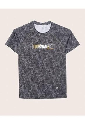 Camiseta Para Niño Manga Corta Color Negro Marca Patprimo #66090298