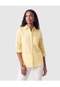 Blusa De Mujer Con Bolsillo  Para Mujer Amarillo Patprimo de Patprimo