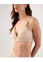 Brasier Clavel Copa Triangular X1 Para Mujer Beige Patprimo de Patprimo