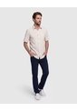 Camisa Manga Corta Texturizada Hombre  Para Hombre Gris Patprimo de Patprimo