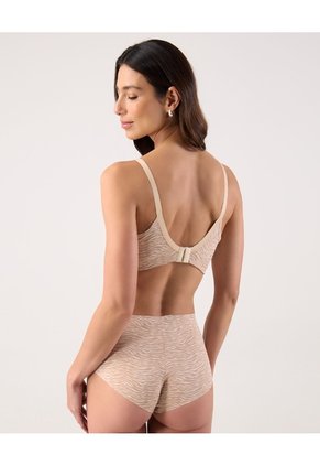 Brasier Clavel Copa Triangular X1 Para Mujer Beige Patprimo