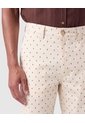 Bermuda Estampada Casual Hombre  Para Hombre Beige Patprimo de Patprimo