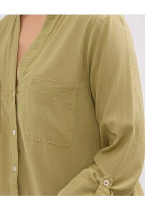 Blusa Para Mujer Manga Larga Color Verde Claro Marca Patprimo #30123391