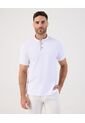 Polo Cuello Neru Slim Fit   Para Hombre Blanco Patprimo de Patprimo