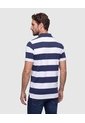 Polo A Rayas Para Hombre  Para Hombre Azul Patprimo de Patprimo