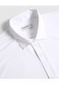 Camisa  Para Hombre Manga Larga Sin Bolsillo Cuello Italiano Color Blanco Marca Patprimo #44013184 de Patprimo