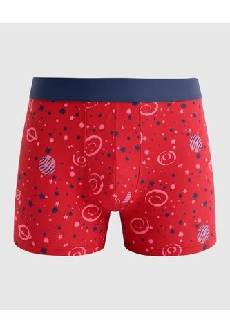 Boxer Costura Expuesta Para Niño  Infantil Niño Rojo Patprimo Patprimo