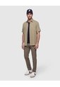 Camisa Manga Corta Texturizada Hombre  Para Hombre Verde Patprimo de Patprimo