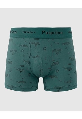 Boxer Estampado Para Niño  Infantil Niño Verde Patprimo Patprimo