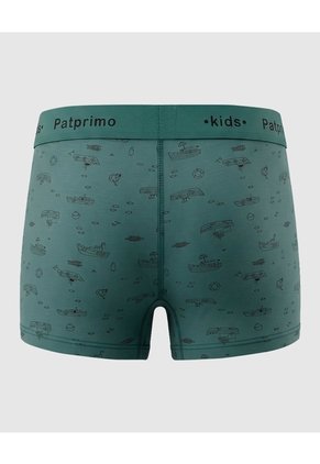 Boxer Estampado Para Niño Infantil Niño Verde Patprimo