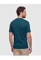 Camiseta Texturizada Manga Corta Para Hombre  Para Hombre Verde Patprimo de Patprimo
