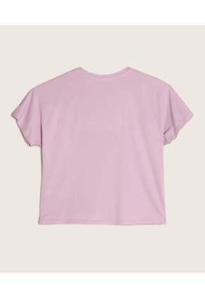 Camiseta Para Niña Manga Corta Color Rosa Marca Patprimo #86090332