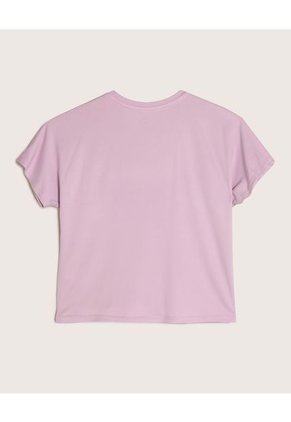 Camiseta Para Niña Manga Corta Color Rosa Marca Patprimo #86090332