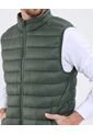 Chaleco Unicolor Acolchado  Para Hombre Verde Patprimo de Patprimo
