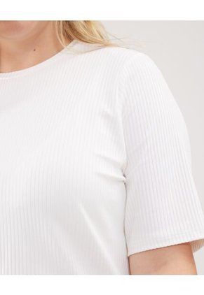 Camiseta  Para Mujer Manga Corta Color Blanco Marca Patprimo #14091374