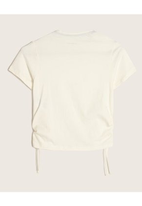 Camiseta Para Niña Manga Corta Color Blanco Marca Patprimo #86090333