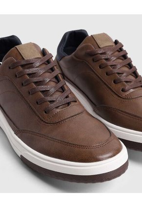 Tenis  Para Hombre  Color Café Marca Patprimo #44720068