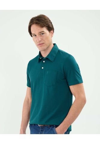 Polo Para Hombre Cuello Maquina Con Bolsillo Color Verde Marca Patprimo #44112756 Patprimo