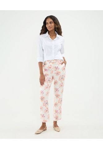 Pantalón Para Mujer Clasico Color Crema Marca Patprimo #30071900 Patprimo