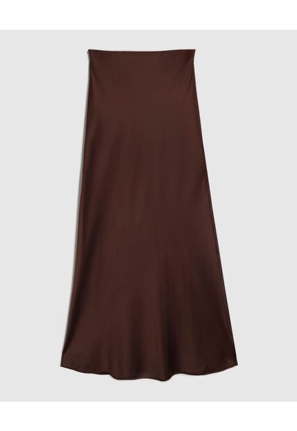 Falda  Para Mujer Medio Color Café Marca Patprimo #30140427