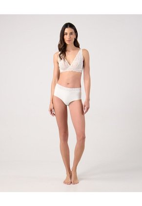 Bralette Passiflora X1 Para Mujer Beige Patprimo