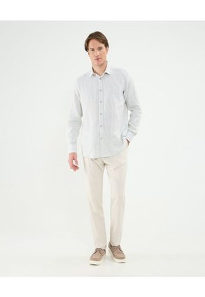 Camisa Para Hombre Manga Corta Sin Bolsillo Cuello Casual C Color Verde Marca Patprimo #44013119