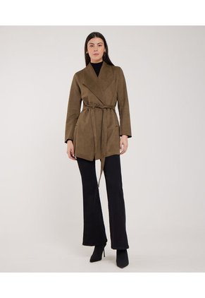 Chaqueta Para Mujer Desestructurada Color Café  Marca Patprimo #30080504