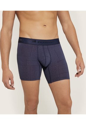 Boxer X1 Para Hombre Fleat Seamer Medio Color Azul Marca Patprimo #44000093
