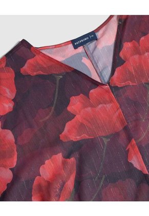 Blusa  Para Mujer Manga 3/4 Color Negro Marca Patprimo #14121423