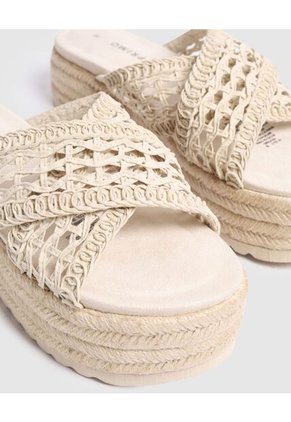 Sandalias  Para Mujer Tacón Color Blanco Marca Patprimo #30690114