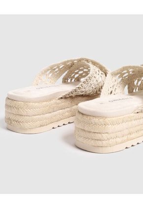 Sandalias  Para Mujer Tacón Color Blanco Marca Patprimo #30690114