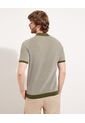 Polo  Para Hombre Cuello Tejido Sin Bolsillo Color Verde Marca Patprimo #44112430 de Patprimo